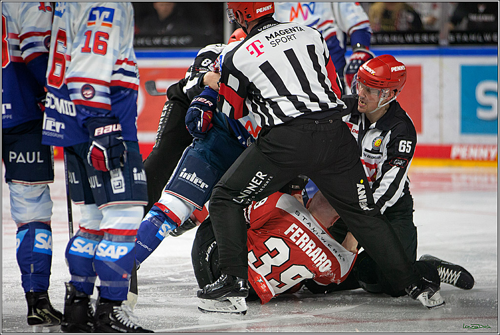 PENNY DEL; Koelner Haie-Adler Mannheim; Koeln, 21.03.2023